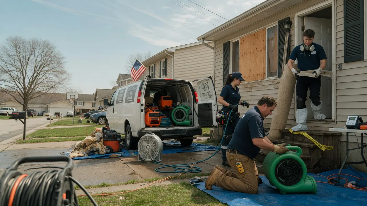 Water Damage Restoration in Rocky Ridge, OH near me